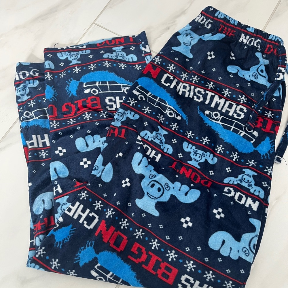 Men’s  Christmas Pajamas Christmas vacation